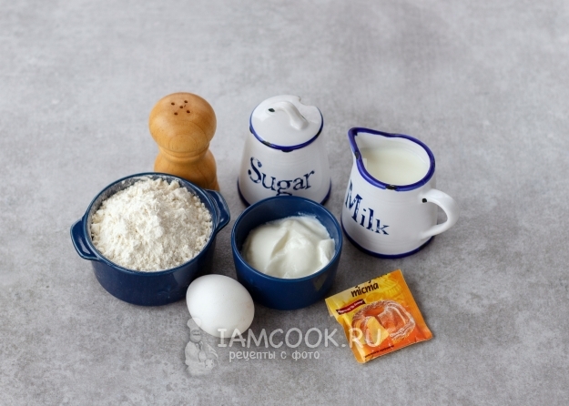 Ингредиенты для японских блинчиков «Хотто Кээки»