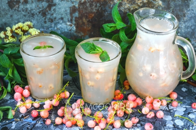 Фото киселя из кукурузного крахмала