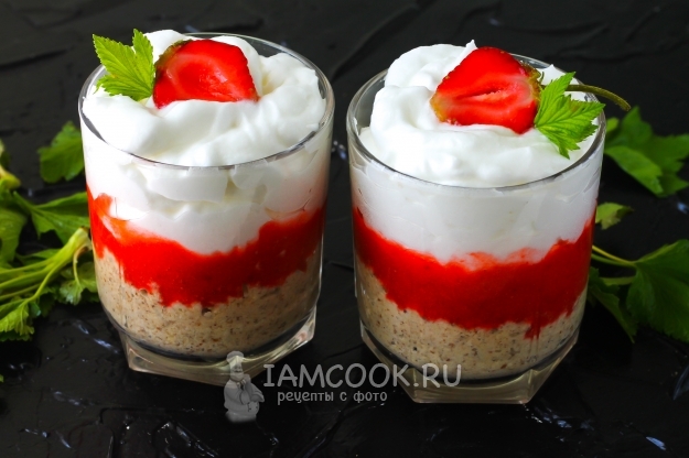 Фото клубничного парфе