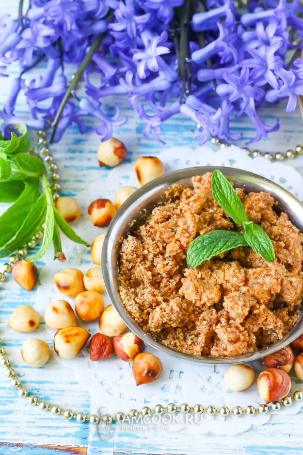 Рецепт пасты из фундука (урбеч)