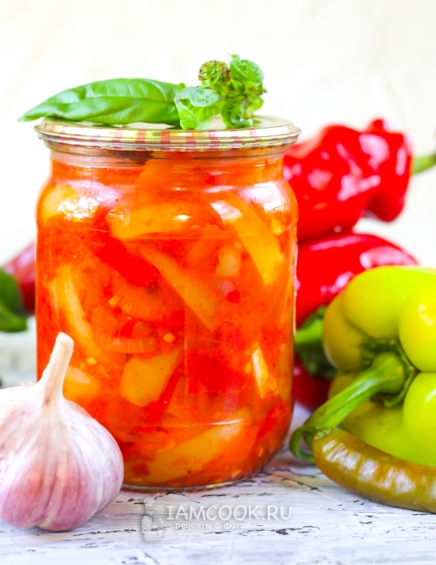 Рецепт сладкого лечо