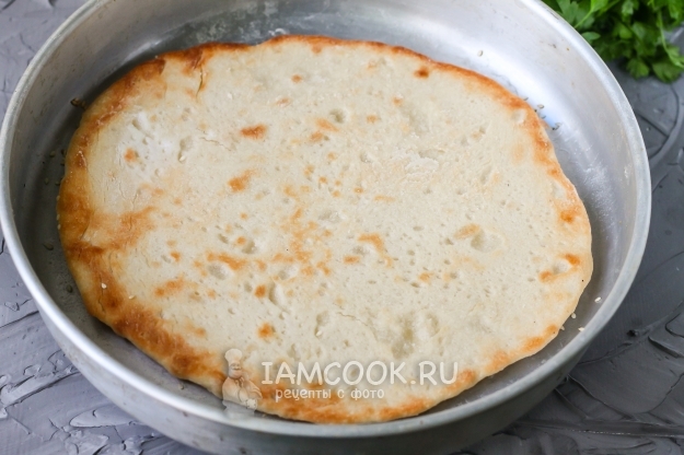 Пожарить лепешку