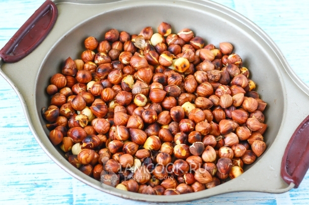 Пожарить орехи