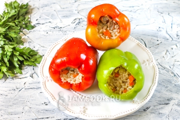 Нафаршировать перцы