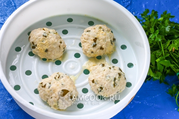 Фото котлет из индейки на пару в мультиварке