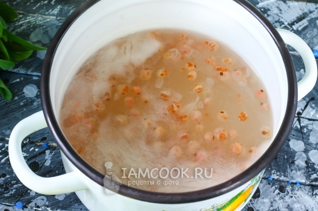 Готовый кисель из кукурузного крахмала