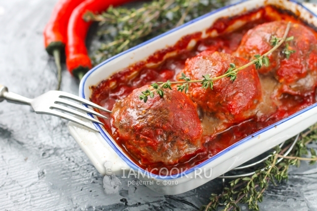 Рецепт митболов из говядины в томатном соусе