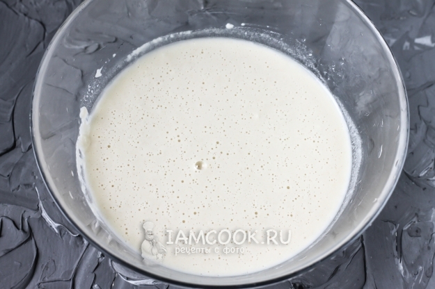 Готовая опара