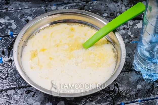 Влить минеральную воду