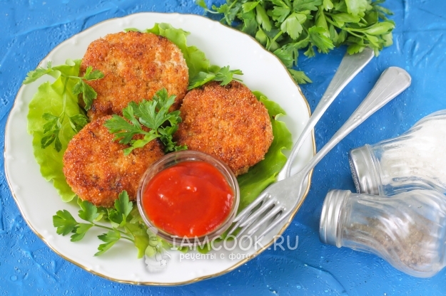 Рецепт котлет из филе индейки (из грудки)