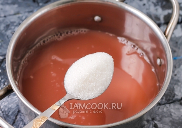 Всыпать сахар