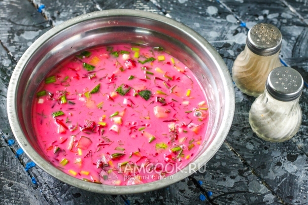 Влить минеральную воду