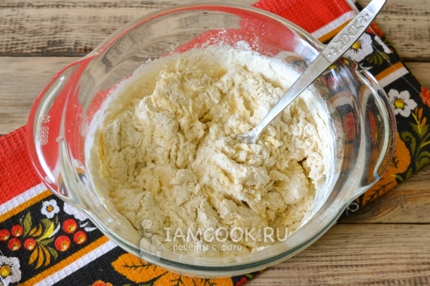 Размешать тесто