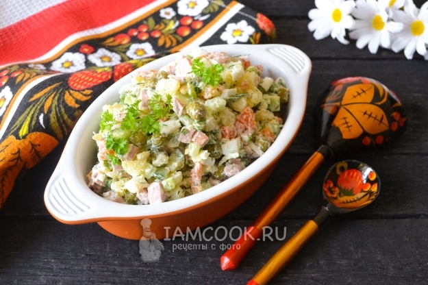 Рецепт советского «Оливье»