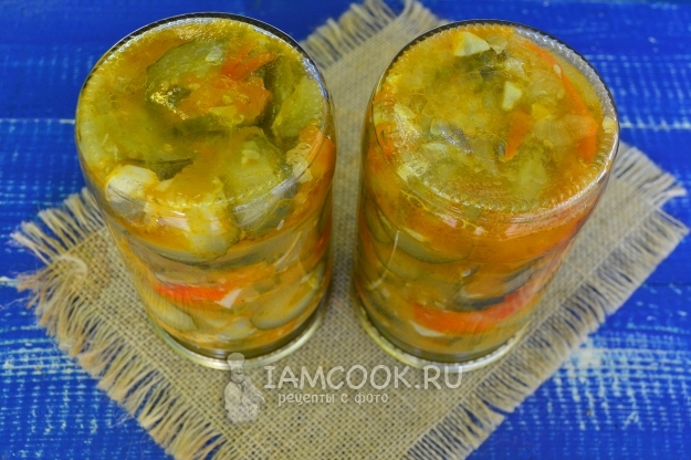 Фото жареных огурцов на зиму