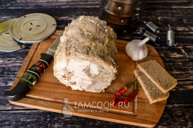 Рецепт ветчины в ветчиннице в мультиварке