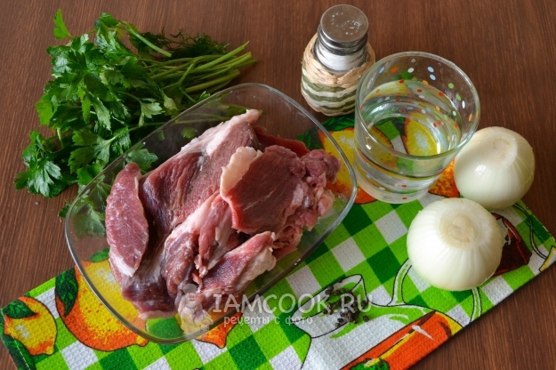 Ингредиенты для фарша
