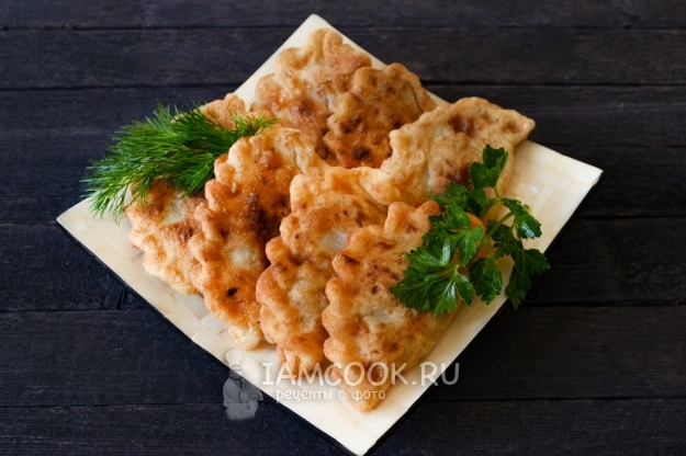 Фото монгольского блюда хуушуур (хушур)