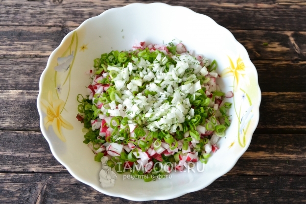 Положить лук