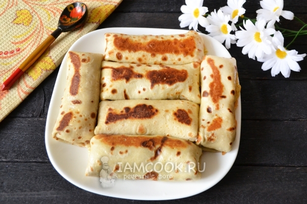 Рецепт блинов с картошкой