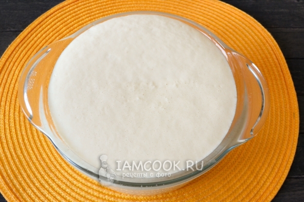 Размешать тесто