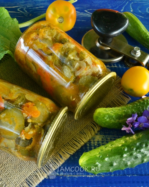 Рецепт жареных огурцов на зиму