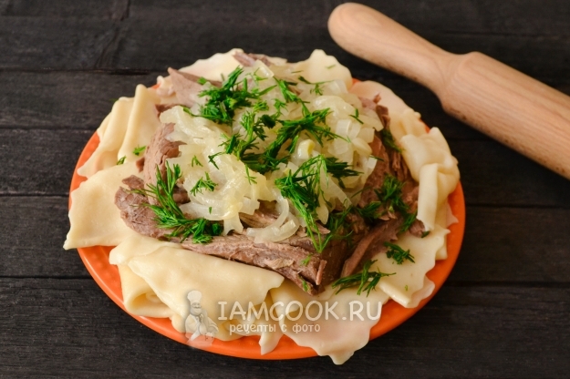 Фото лапши для бешбармака в домашних условиях