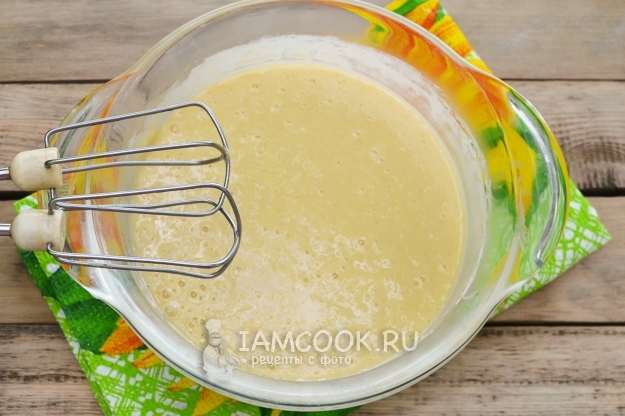 Взбить тесто