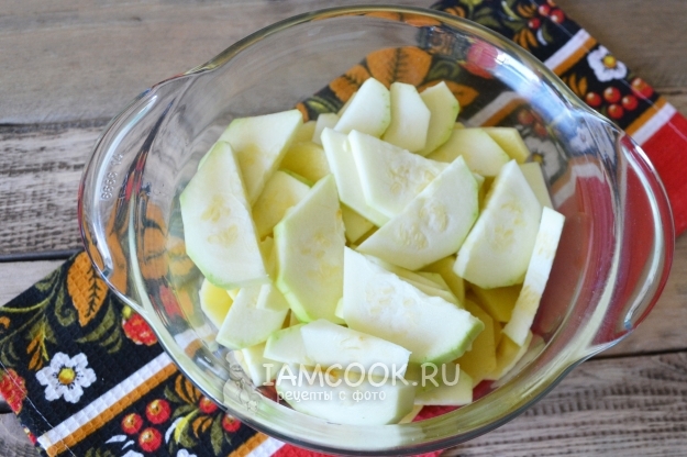 Порезать картофель