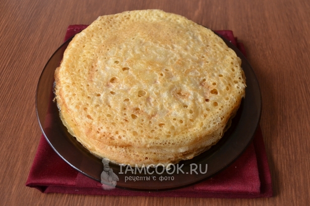 Рецепт постных блинов на поминки