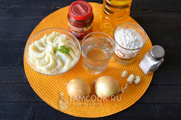 Ингредиенты для постных ленивых пельменей