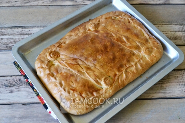 Фото кулебяки с картошкой