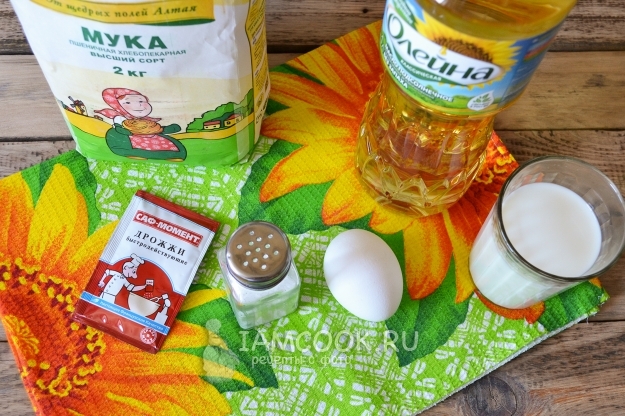 Ингредиенты для теста