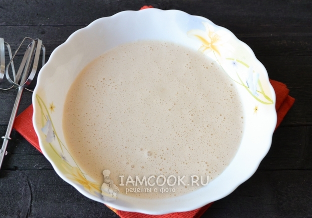 Размешать тесто