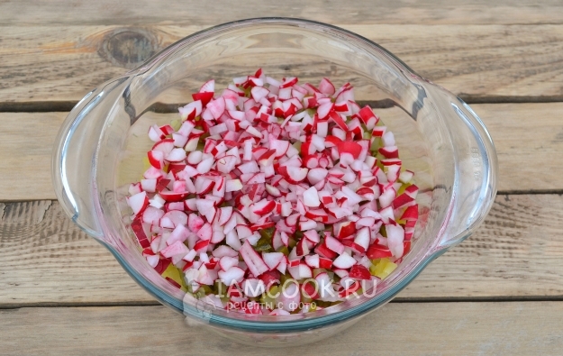 Добавить редиску