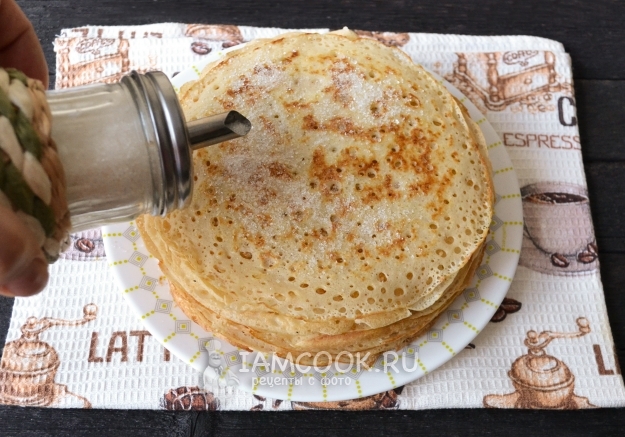 Рецепт блинов на опаре