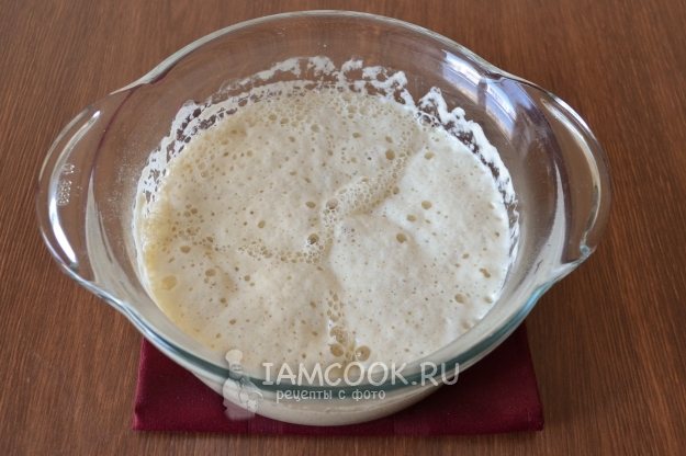 Готовая опара