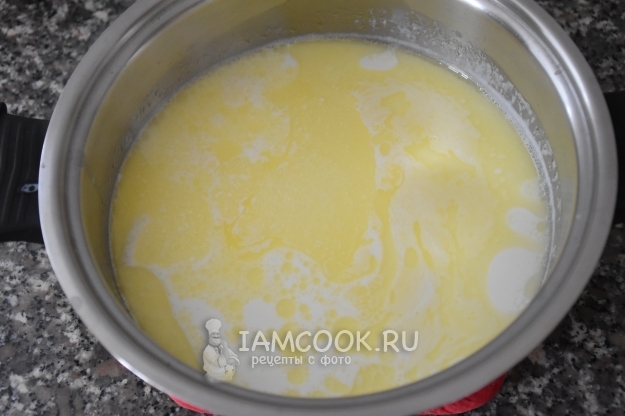 Нагреть смесь