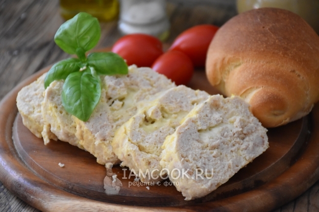 Рецепт мясного рулета из фарша индейки с сыром