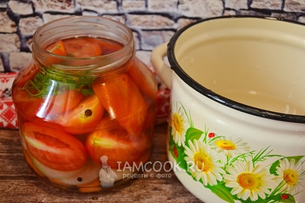 Влить маринад