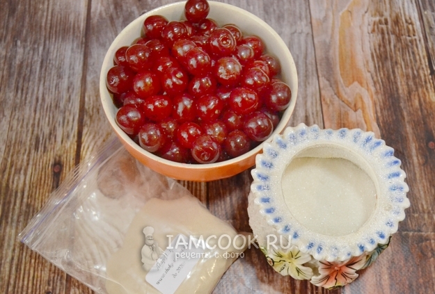 Ингредиенты для варенья с агар-агаром