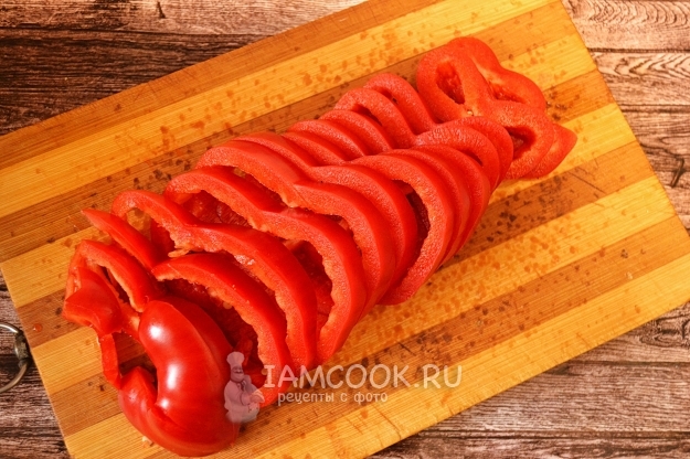 Порезать перец