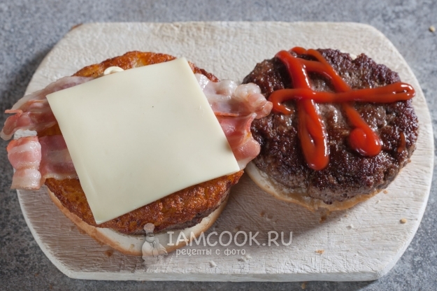 Собрать бургер