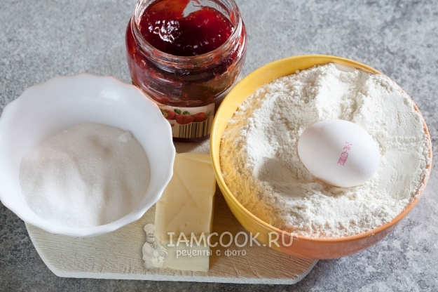 Ингредиенты для песочного печенья «Вулканчики»