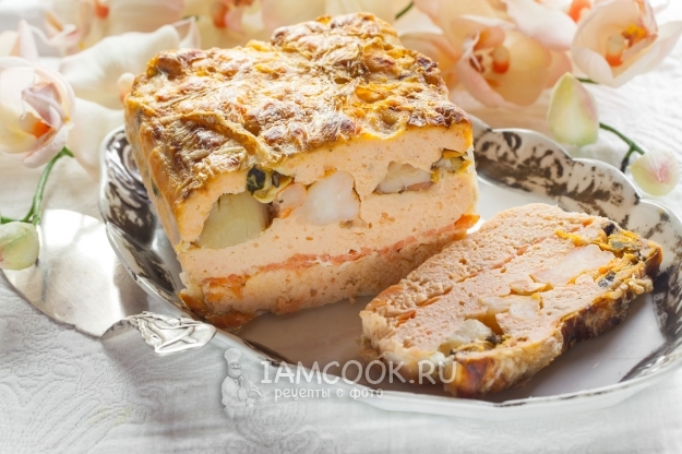 Рецепт суфле с морепродуктами