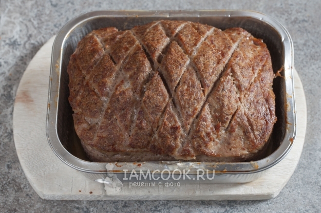 Фото мясного хлеба по-баварски