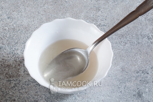 Растопить желатин