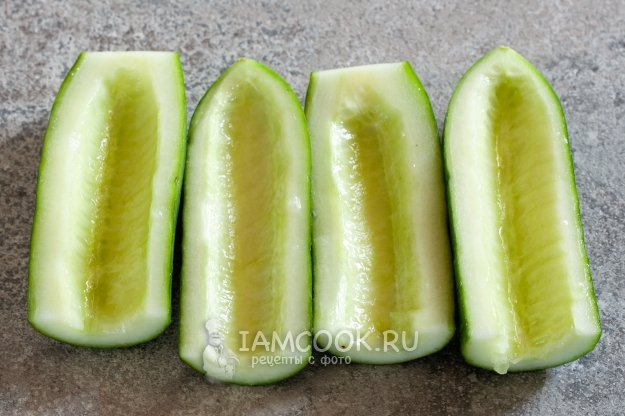 Удалить у огурца семена