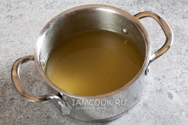 Погреть бульон