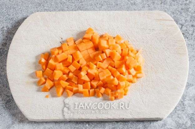 Порезать морковь
